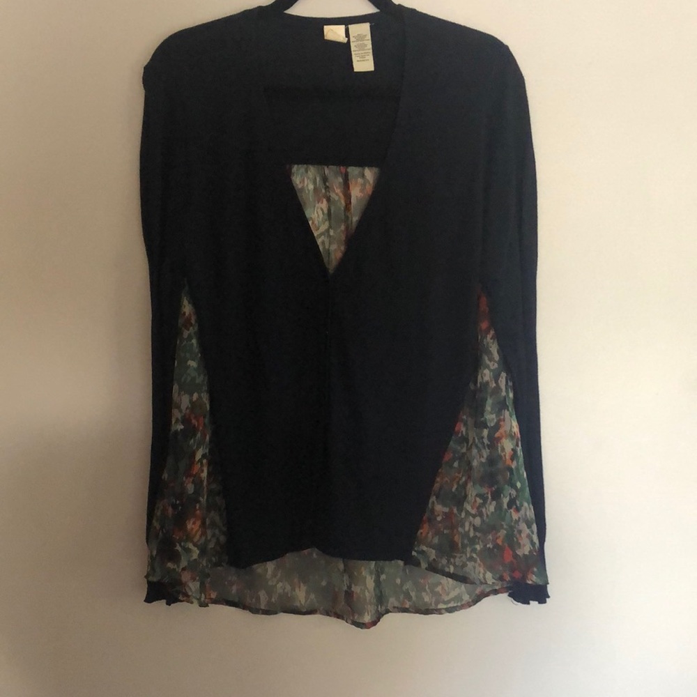 Anthropologie back detail cardigan